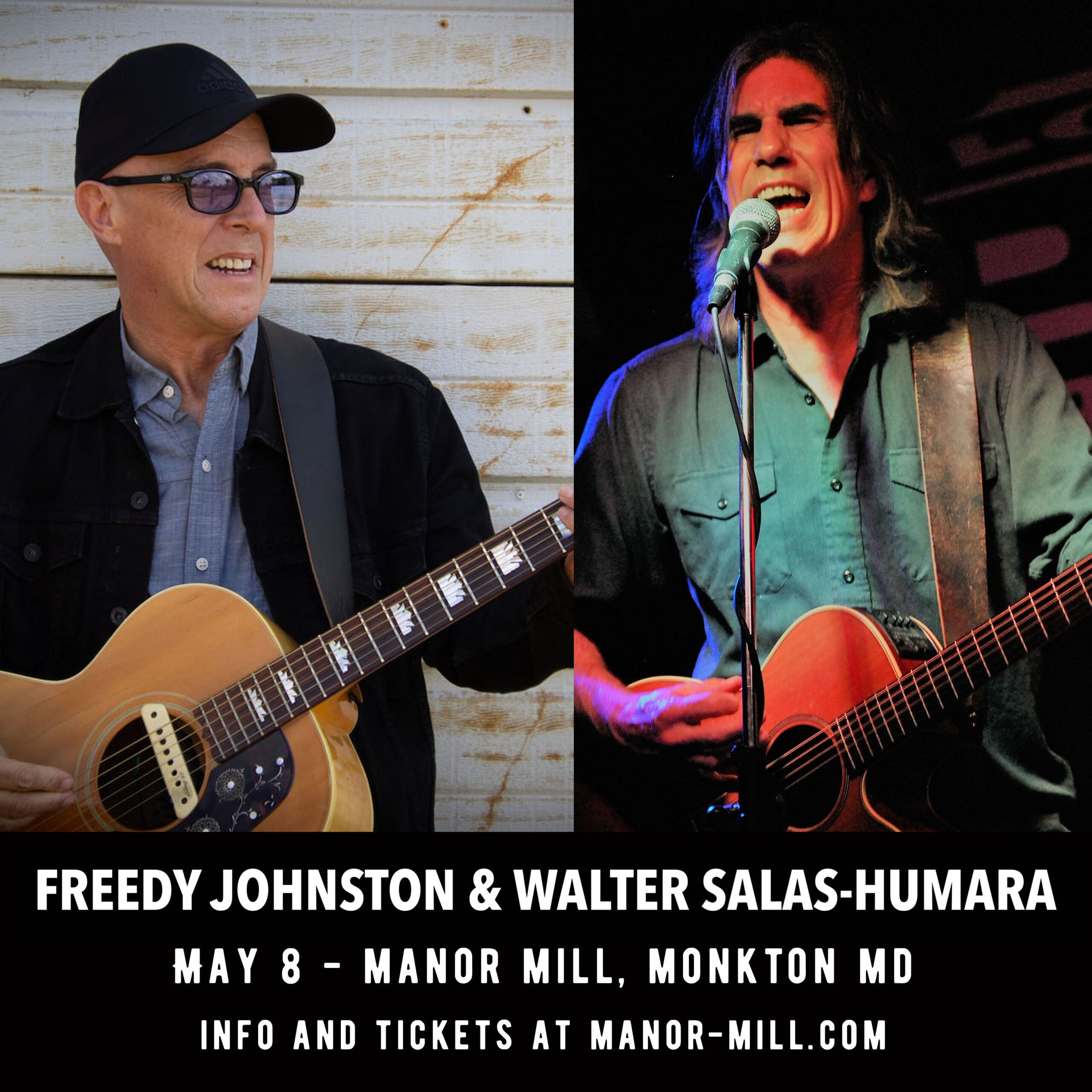 Walter Salas-Humara of the Silos and Freedy Johnston in Concert and Conversation