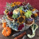 Fall Pumpkin Succulent Centerpiece with Claire Jones