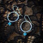 Mini Hoop Earrings with Maxi Cif Designs