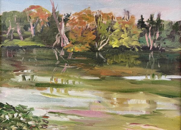 Claudia Brooks Evening Pond.jpg