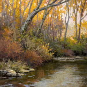 Mitchell_Lisa _Gunpowder Autumn_8 X __acrylic_Manor Mill Holdiay Show.jpg