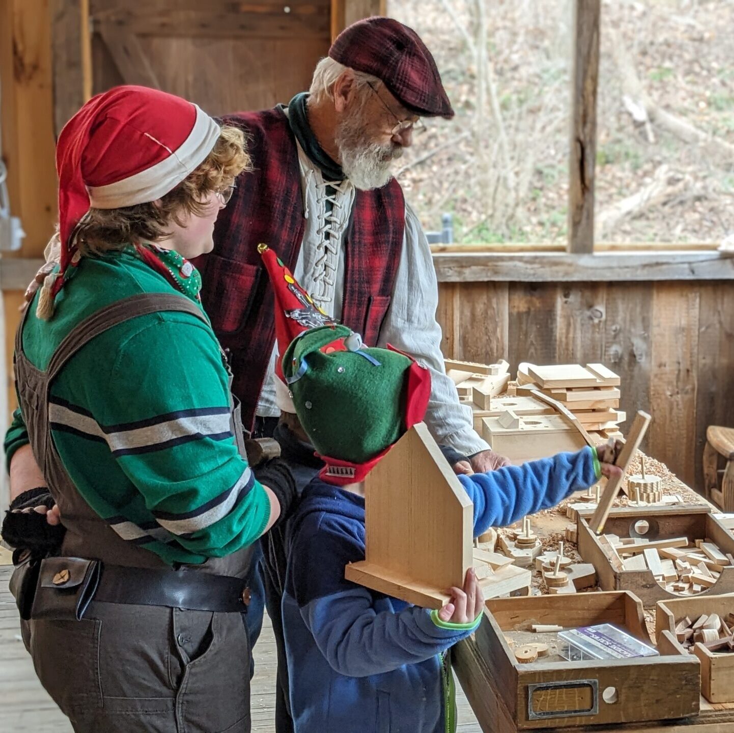 Santa's Workshop with Mr. and Mrs. Claus!