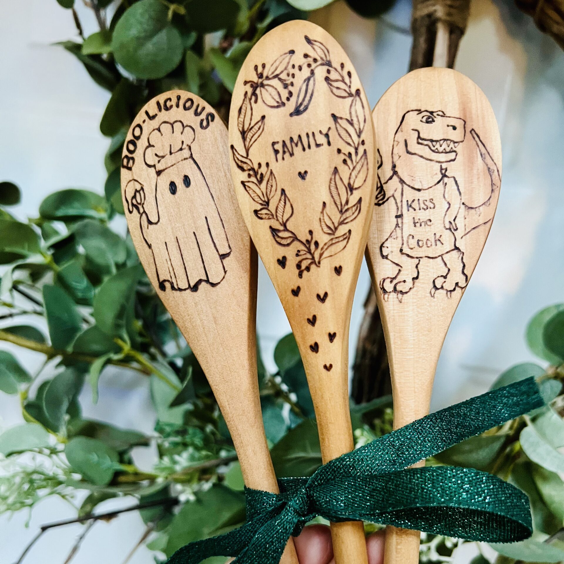 Learn to Burn Wooden Spoons with K.L. Kriss Studio: $70 ($50 for instruction, $20 for materials)